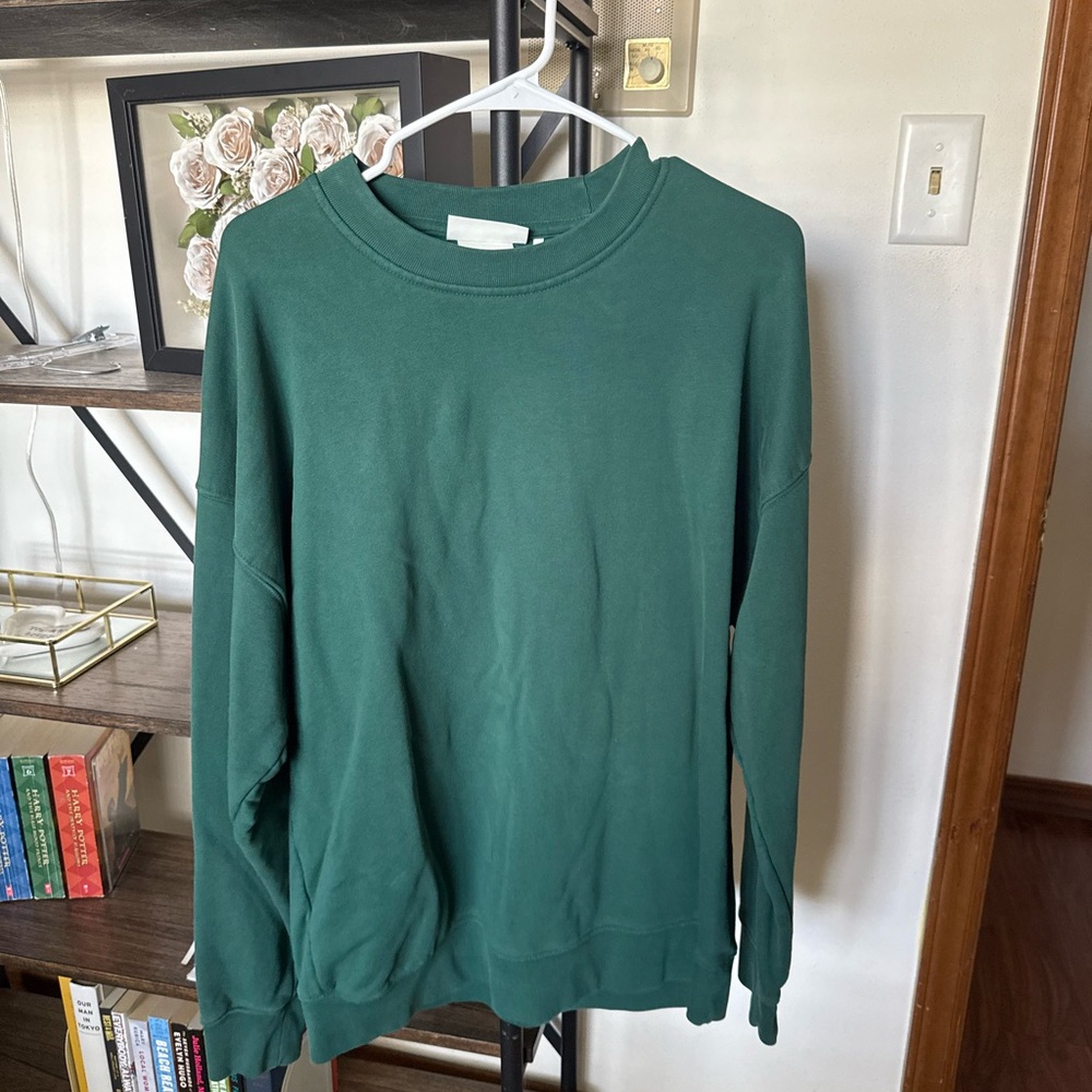 Green Crewneck Sweatshirt